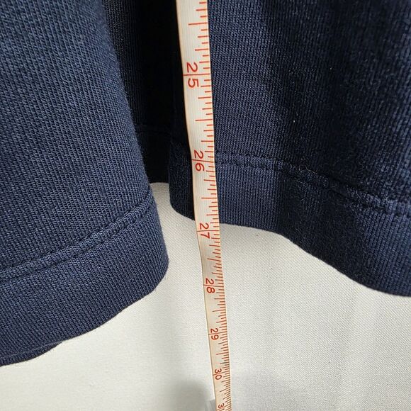 NWT J JILL Fit Twilight Dip-Dyed Ombre French Terry 1/4 Zip Pullover Hoodie Sz M - Picture 8 of 8